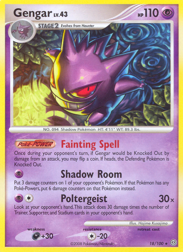 Stormfront Gengar #18/100